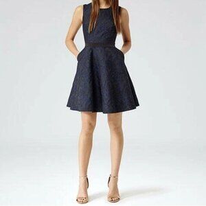 next coral lace dress Bright Coral Orange Short Summer Dress with Lace Coral Orange / Small